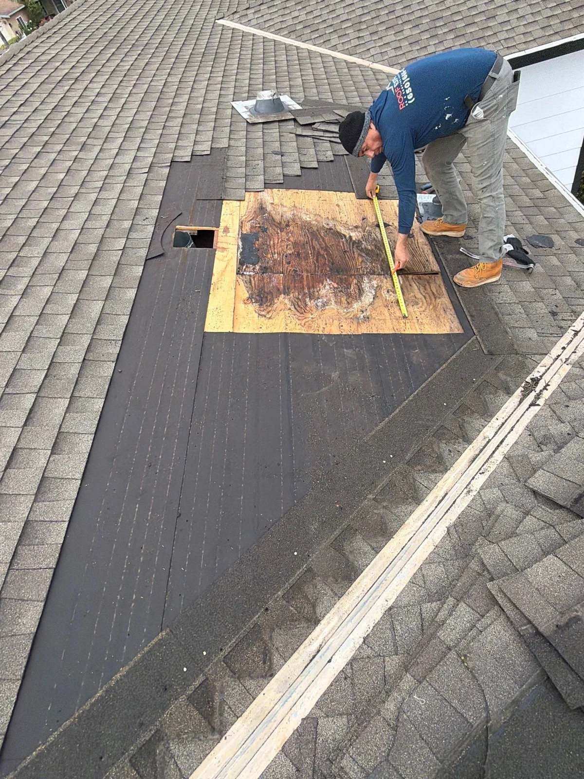 Leak Detection Services in San Francisco & the Bay Area — roofing field note in San Jose
