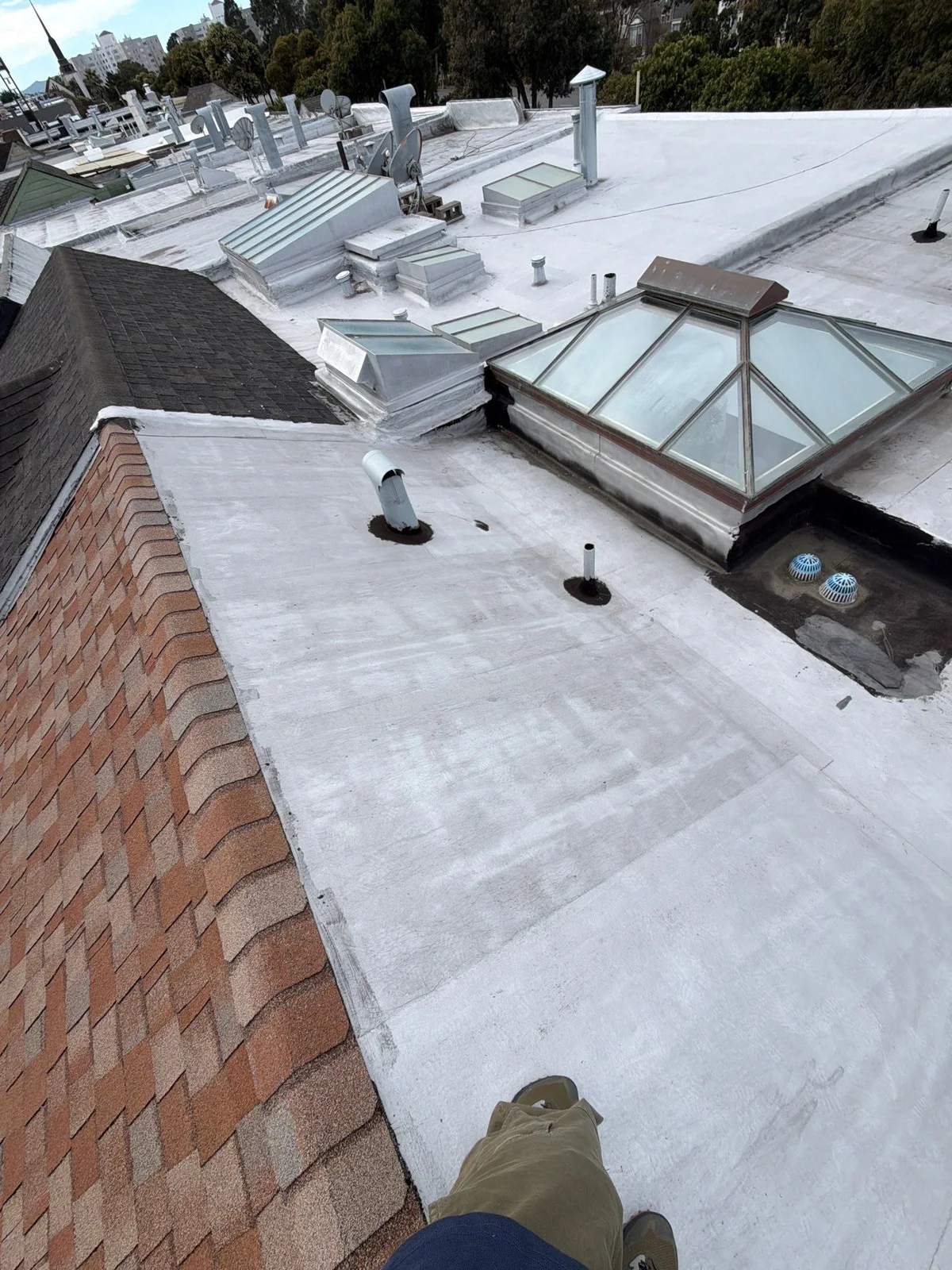 Roof Maintenance in San Francisco & the Bay Area — roofing field note in San Francisco