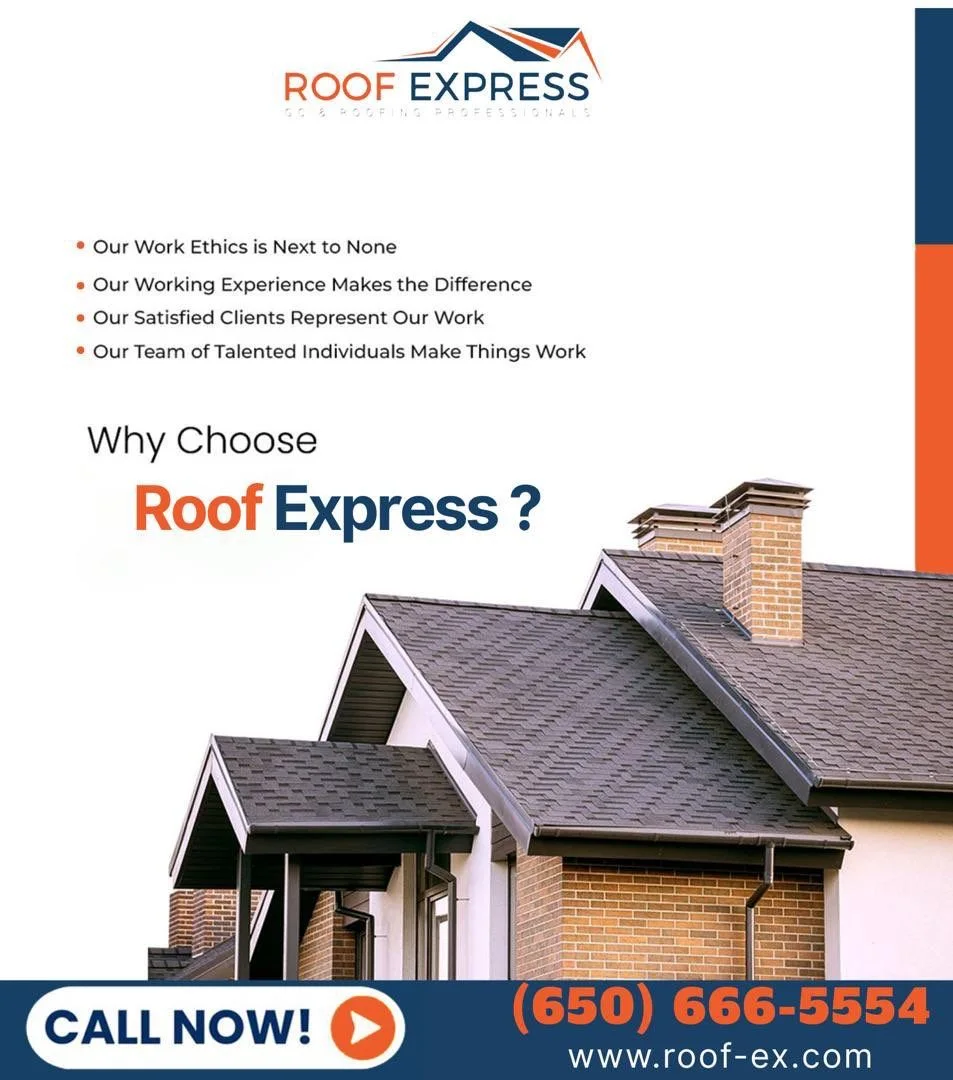 Roofing Field Note Image — Daly City, CA Image accompanying a ROOF EXPRESS Field Note about roofing for Daly City, California.