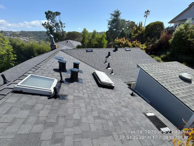New Asphalt Shingle Roof Installation in Belmont | ROOF EXPRESS