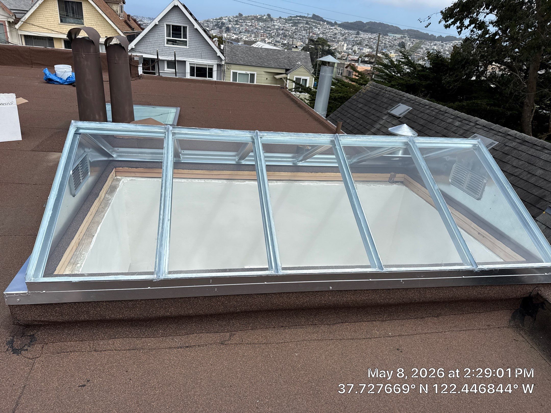 New Custom Skylight Installation in San Francisco, CA