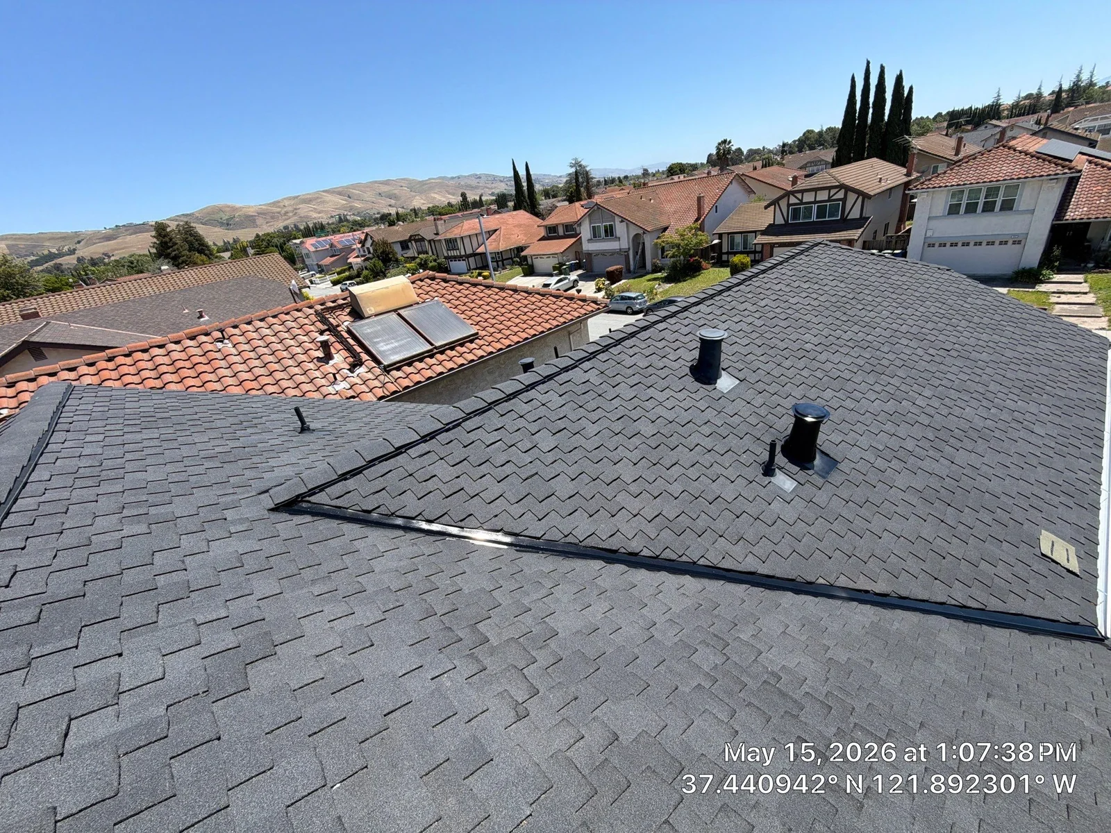 Roofing Field Note Image — Milpitas, CA Image accompanying a ROOF EXPRESS Field Note about roofing for Milpitas, California.