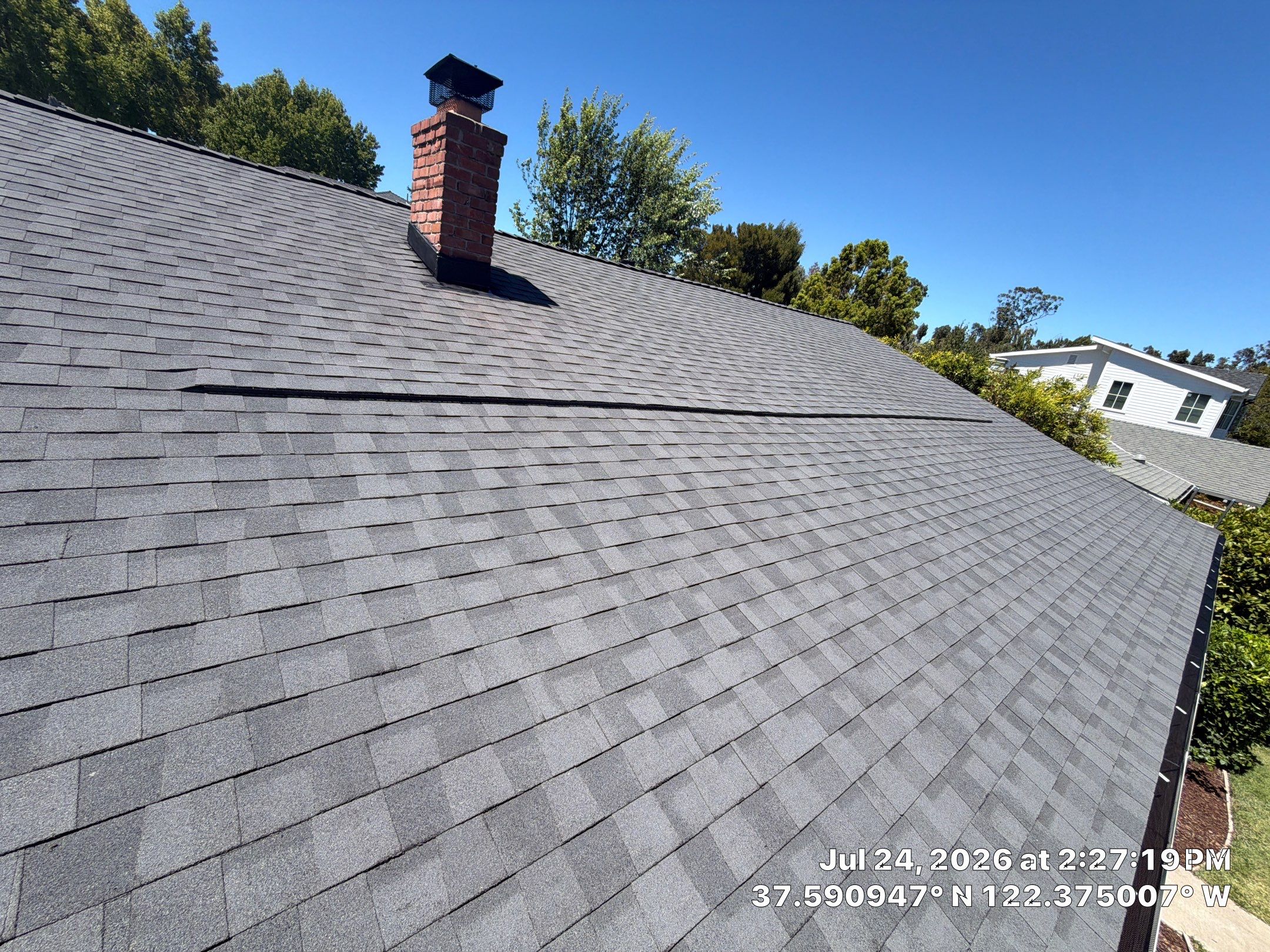 New Roof Installation Completed in Burlingame
