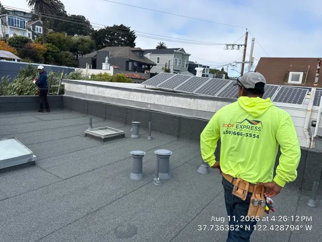 3-Layer Torch-Down Flat Roof Replacement