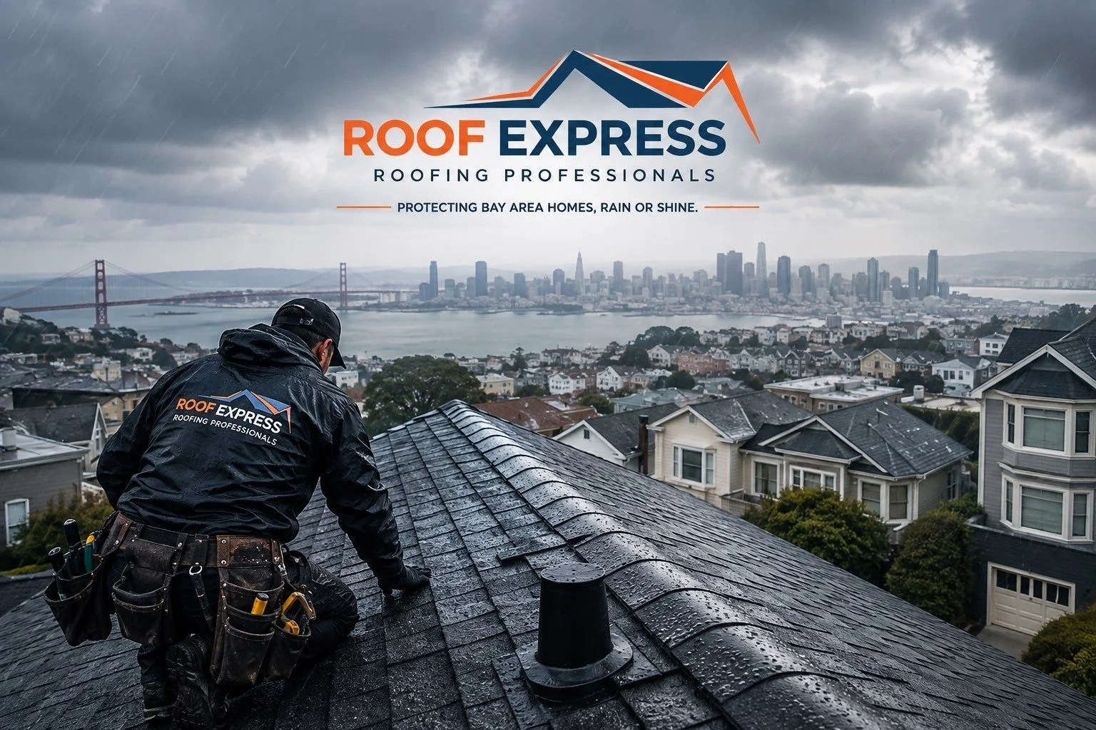 Image accompanying a ROOF EXPRESS Field Note about roofing for San Francisco, California.