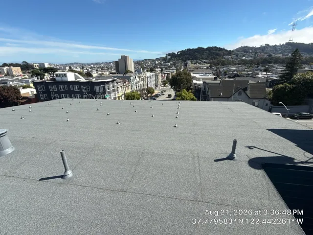Flat Roof Ready for Solar Installation