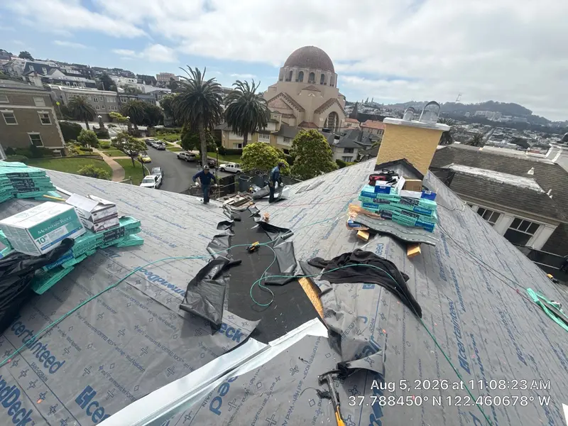 ROOF EXPRESS roofing crew job photo in San Francisco, CA (Aug 2026)