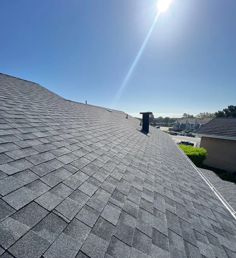 Residential roofing Project Photo — Foster City, CA ROOF EXPRESS photo from a residential roofing project in Foster City, California.
