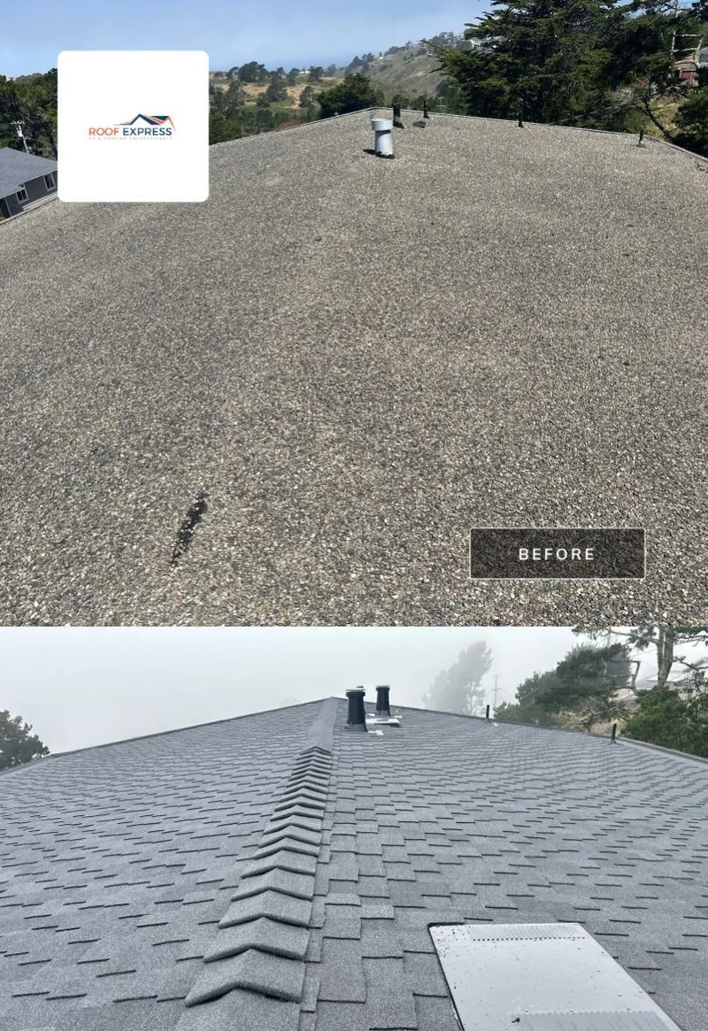 ROOF EXPRESS roofing work documented with CompanyCam