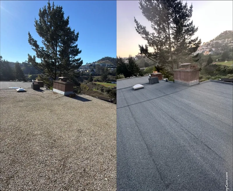 Roofing Project Photo — San Francisco, CA ROOF EXPRESS photo from a roofing project in San Francisco, California in the Before and After gallery.