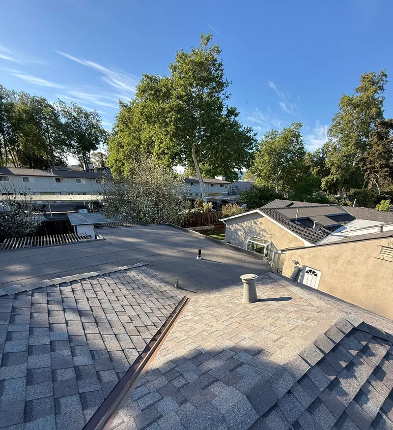 Roof replacement Project Photo — Sunnyvale, CA ROOF EXPRESS photo from a roof replacement project in Sunnyvale, California.