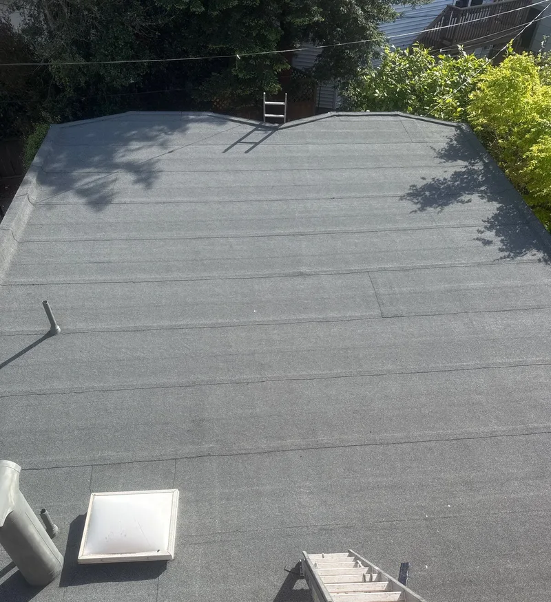 Flat-roofing service Project Photo — San Francisco, CA ROOF EXPRESS photo from a flat-roofing service project in San Francisco, California.