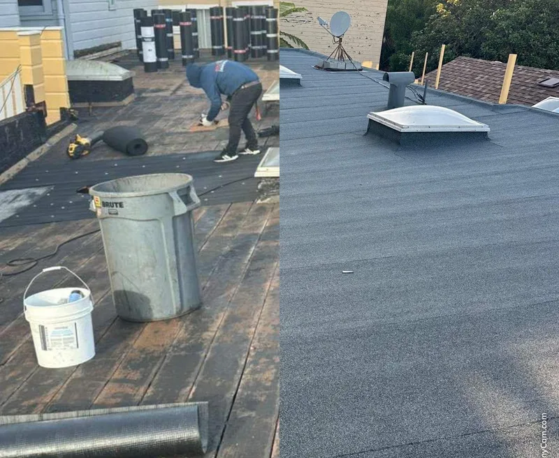 Roofing Project Photo — San Francisco, CA ROOF EXPRESS photo from a roofing project in San Francisco, California in the Before and After gallery.