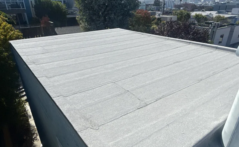 Flat-roofing service Project Photo — San Francisco, CA ROOF EXPRESS photo from a flat-roofing service project in San Francisco, California.
