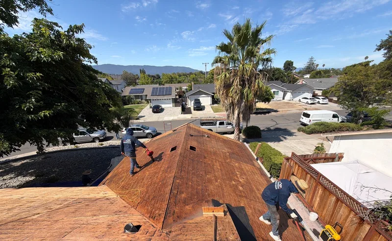ROOF EXPRESS roofing work documented with CompanyCam